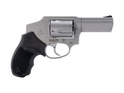 Revolver Taurus, Model: 850 Hamerless, Ráže: .38 Spec., hl.: 3" (76mm), 5 ran, matný nerez