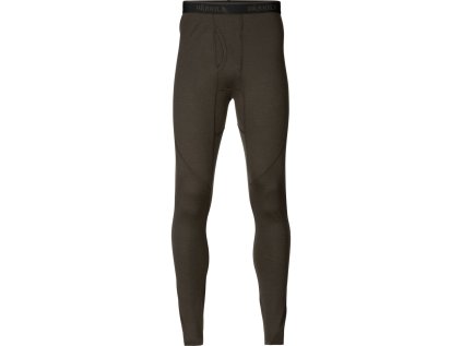 Spodní kalhoty Härkila Base All Season, barva: hnědá, velikost: M