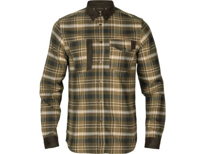 Košile Härkila AIVAK L/S, barva: Antique Bronze, velikost: M