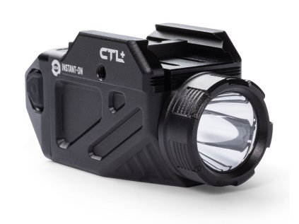 Taktická svítilna Viridian Weapon tech, CTL+, výkon 1000 lm, s dobíjecím aku, černá