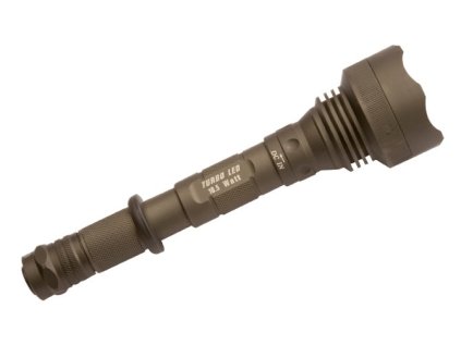 Svítilna Ledwave, XP-120 Turbo LED, 3x červená LED, 10,5W