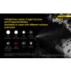 NITECORE NU32 čelovka, USB nabíjecí, CREE XP-G2 S3 LED, 550 lm, 1800 mAh Li-Ion - černá