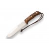 joker nomad 65 camp knife walnut handle with firesteel