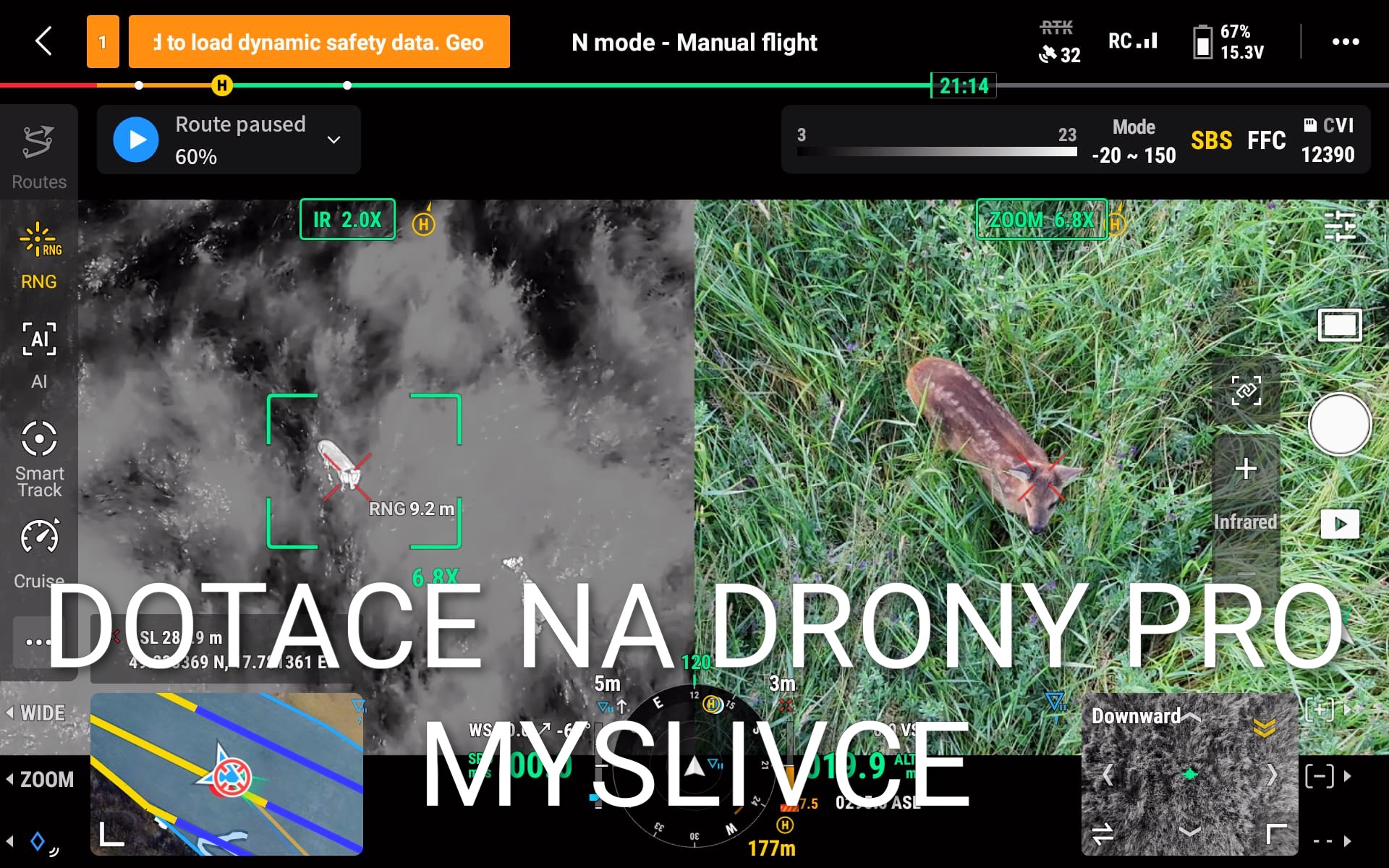 Dotace na drony 2026: Zlínský kraj pokračuje v ochraně srnčat při senosečích