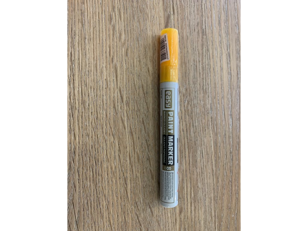 Žlutá tužka - fix nejen na značení matek Easy paint marker