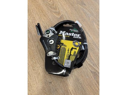 Zkracovací lanový zámek Master Lock Python - 10mm, 1,8m