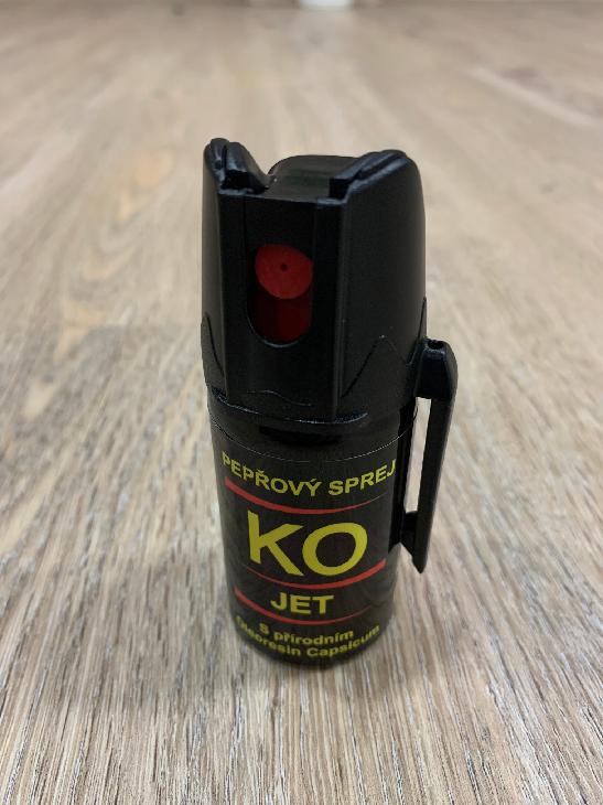 PEPŘOVÝ PLYNOVÝ SPREJ KO JET, 40 ML