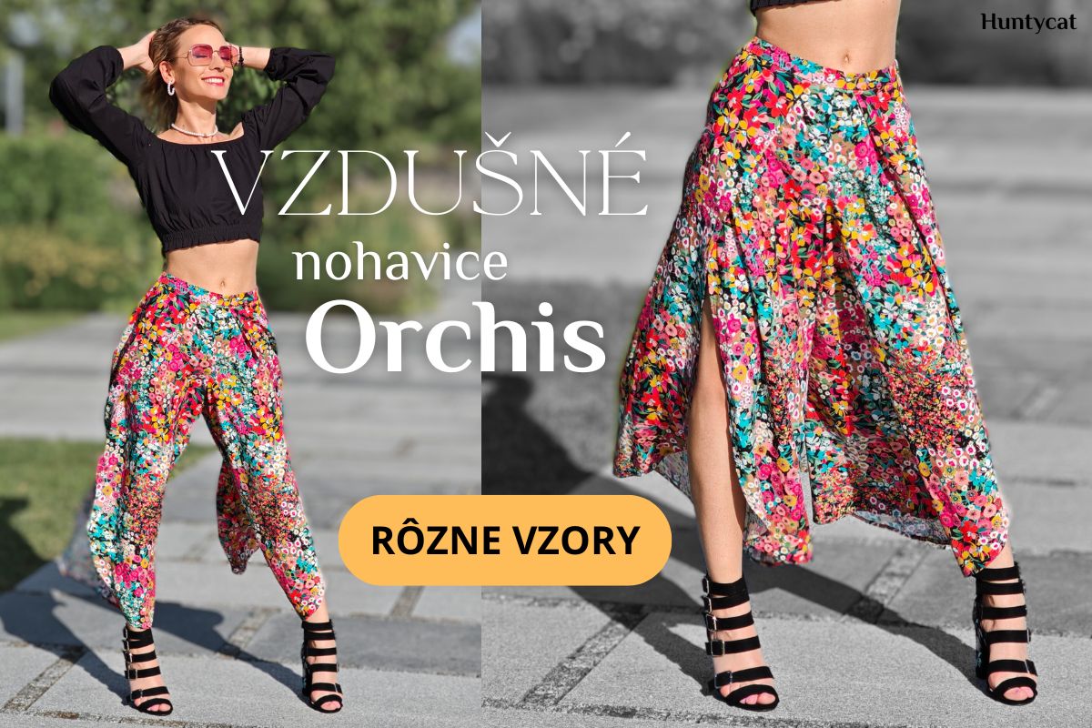 Elegantné, vzdušné nohavice. Efekt sukne. Sukňonohavice. Ideálne na leto. Letné nohavice v mnohých vzoroch a farbách.
