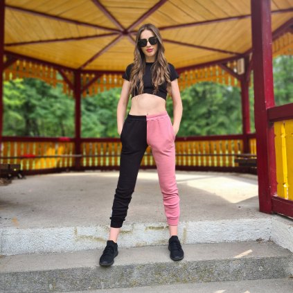 Dámske tepláky s vreckami Vika