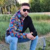 Pánska trendy mikina Grafit