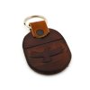 Kožená kľúčenka Orol - hnedá