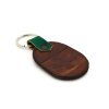 Kožená kľúčenka Orol - hnedá