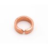 Medený kovaný prsteň - veľkosť 48,5