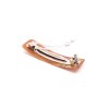 Medená spona do vlasov s kvalitným zapínaním 8 cm hupacioslik.sk