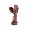 Kovaná soška Anjel - meď 12 cm