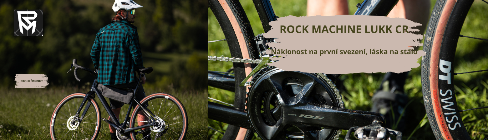 Rock Machine Lukk CR – nový gravel bike pro každé dobrodružství