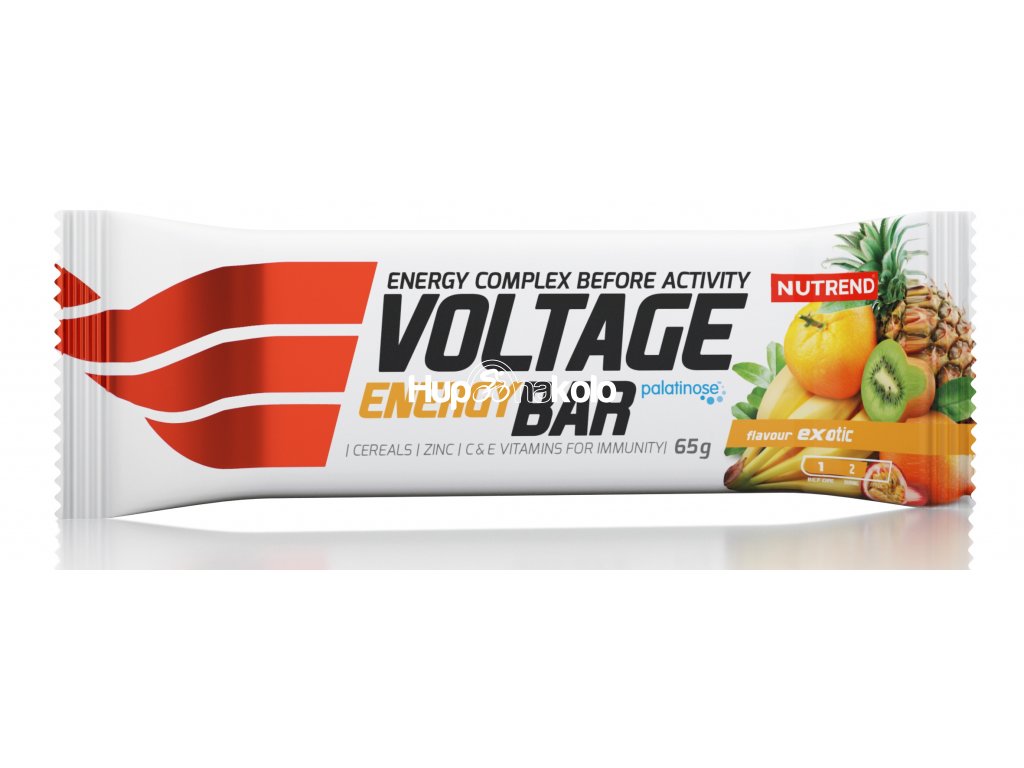 tyčinka VOLTAGE ENERGY BAR 65g exotic
