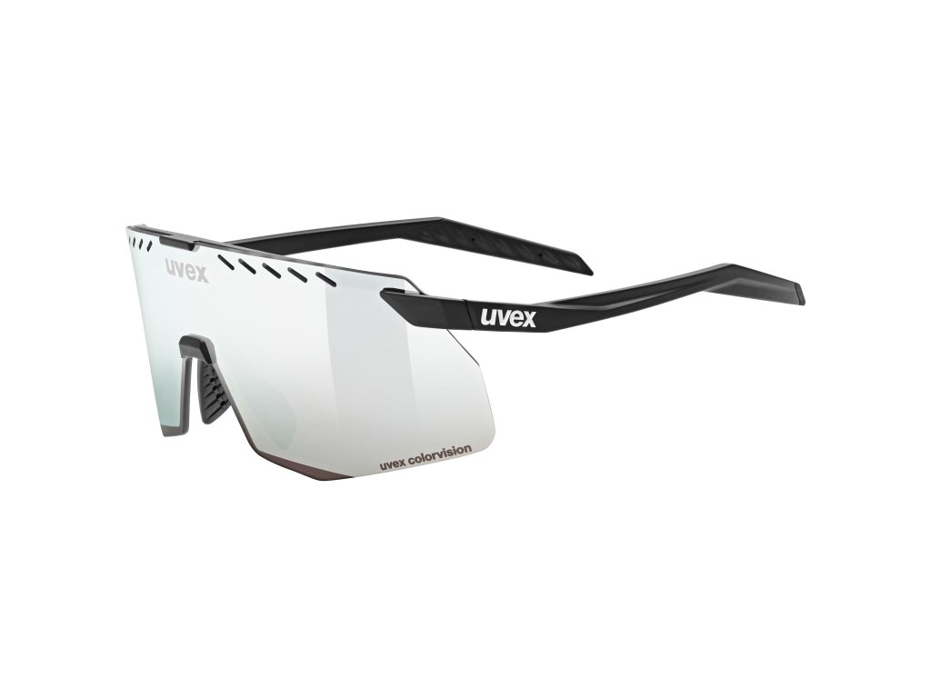 UVEX PACE STAGE S CV, black matt/mirror silver