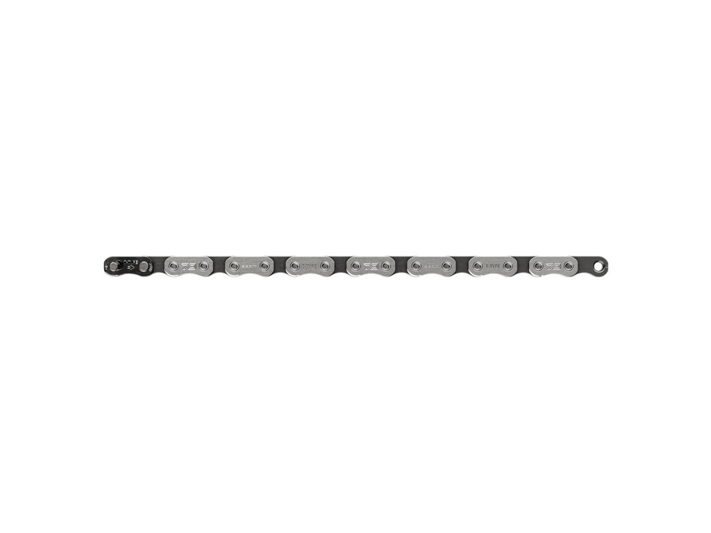 Řetěz SRAM Eagle 70 T-Type, 12rychlostní, 126 článků, PowerLock, stříbrný – kompatibilní s Eagle Transmission a E-MTB