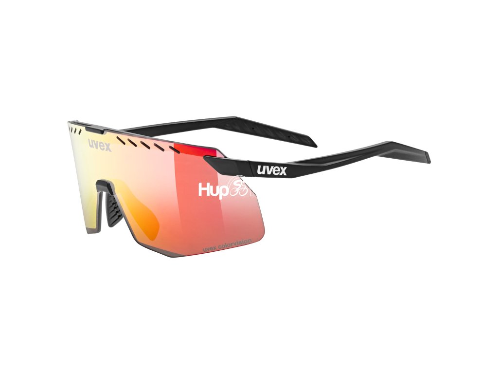 UVEX BRÝLE PACE STAGE S CV BLACK MATT/MIR.RED (S5330732287)