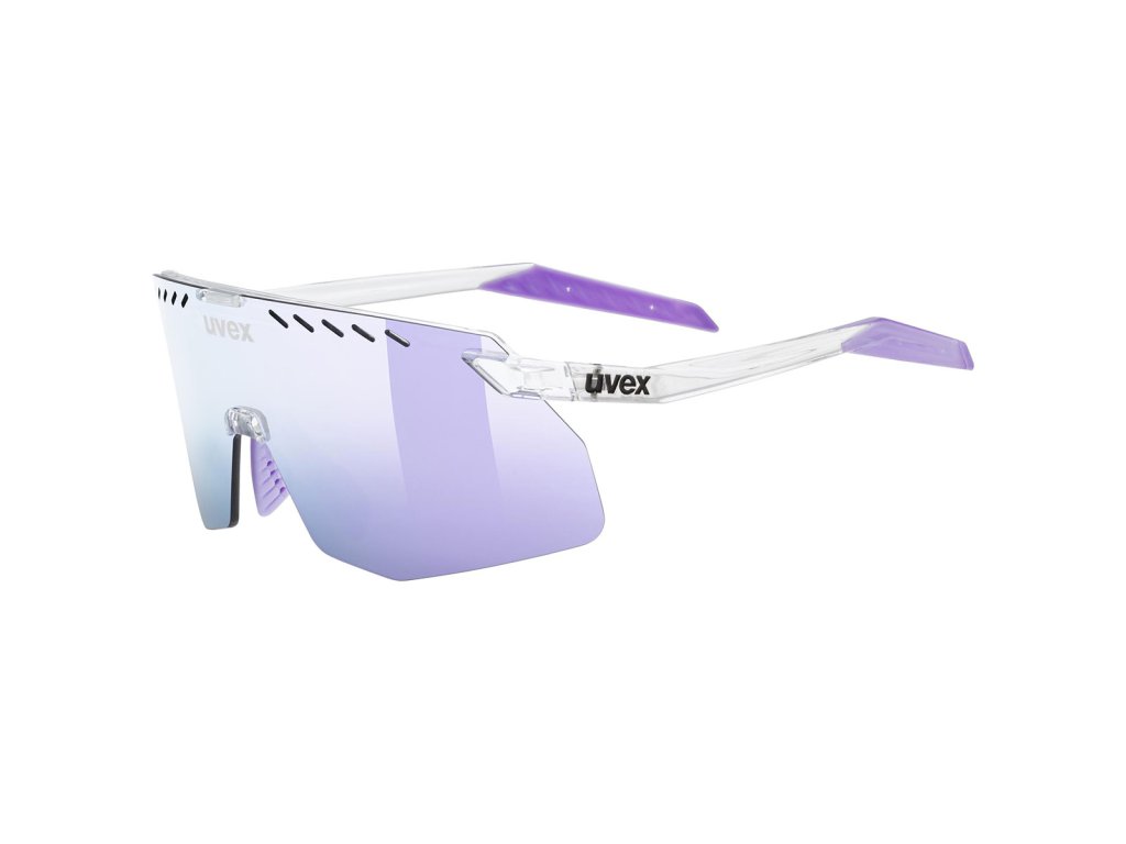 Uvex pace stage s clear mirror pink