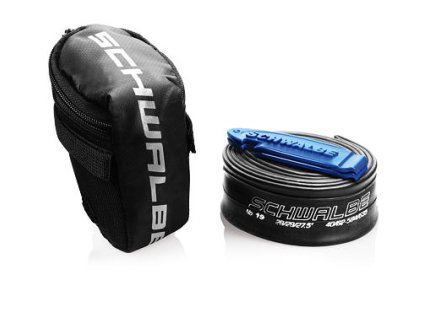 SCHWALBE podsedlovka Tour+duše SV17+2 montpáky