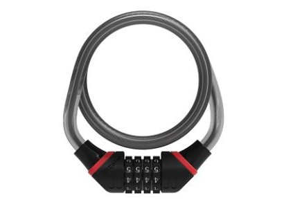 ZÉFAL zámek C6 code spirálový 1800/12mm kódový