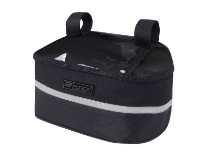 FORCE brašna na řídítka , černá