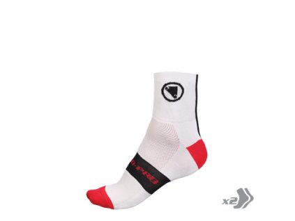 Endura ponožky FS260-Pro 2-pack, bílá