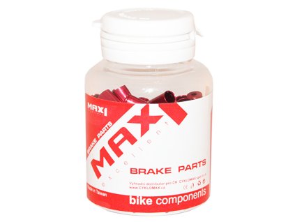 MAX1 koncovka bowdenu CNC Alu 5mm černá