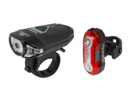 FORCE světla sada express usb přední+zadní