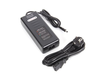 Nabíječka baterie APower 48V/2,0 A, 5,5 mm konektor