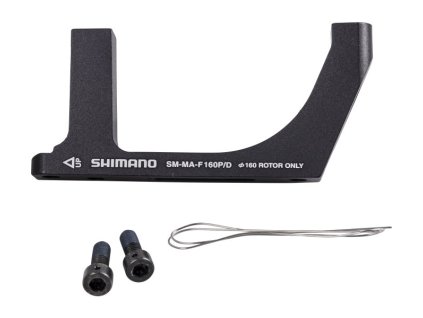 SHIMANO přední adaptér kot. brzdy, 160mm, SM-MA-F160PD