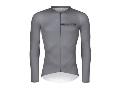 FORCE dres charm dlouhý rukáv, šedý
