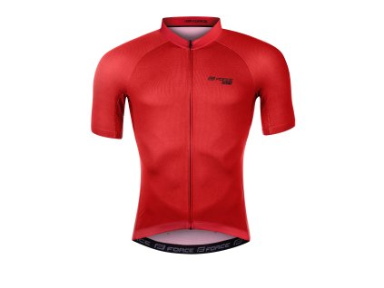 FORCE dres pure krátký rukáv, červený