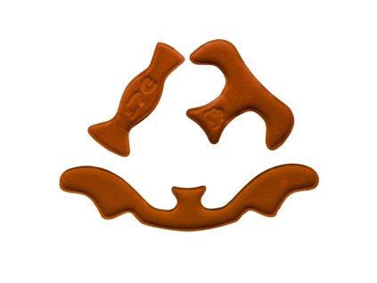 Výstelky TSG pro přilbu - oranžová, S