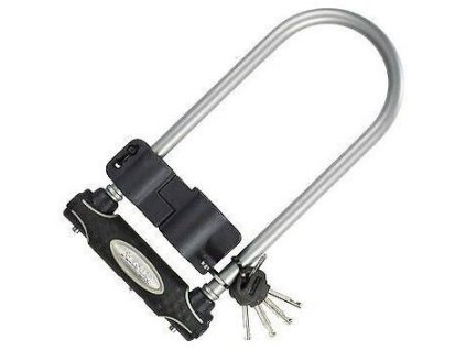 MasterLock zámek podkova, 13 mm x 210 mm x 110 mm, klíč, šedá (8195)