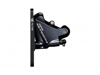 SHIMANO brzda  ULTEGRA BR-R8070 kotouč přední+zadní flat mount polymer L02A+chladič pro 140