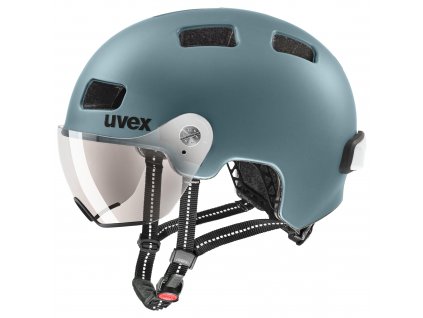 UVEX HELMA RUSH VISOR DEEP TURQUOISE MAT 2023