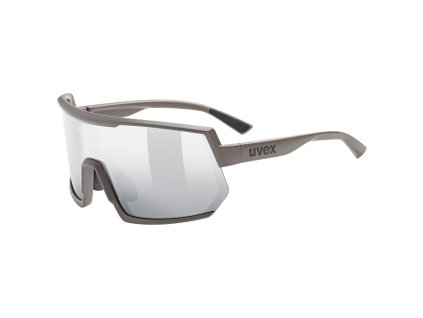 UVEX SPORTSTYLE 235, oak brown matt/mirror silver