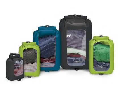 OSPREY ULTRALIGHT DRY SACK 12 WINDOW BLACK