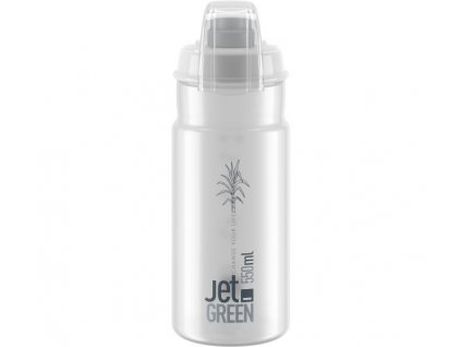 ELITE láhev JET GREEN PLUS 23' čirá/šedé logo 550 ml