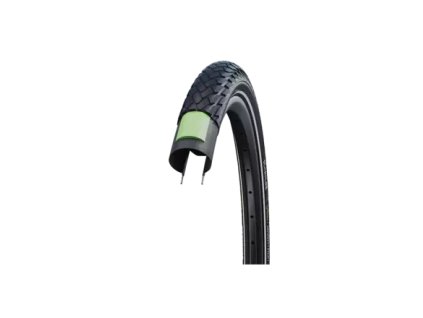 Schwalbe plášť Marathon Green 26x1.50 Addix Eco GreenGuard reflexní pruh