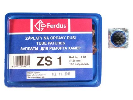 FERDUS ZÁPLATA ZS 1 KULATÁ 20MM