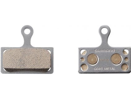 SHIMANO brzdové destičky G04S-MX kovové  2písté