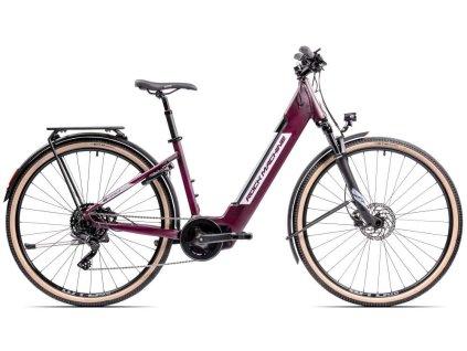 Rock Machine Crossride INT e450 Lady Touring – městské elektrokolo s nízkým nástupem