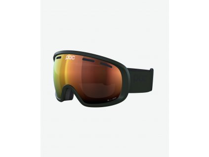 POC Fovea Clarity POW JJ, bismuth green/clarity/spektris orange - lyžařské brýle