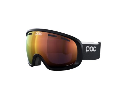 POC Fovea Uranium Black/Partly Sunny Orange