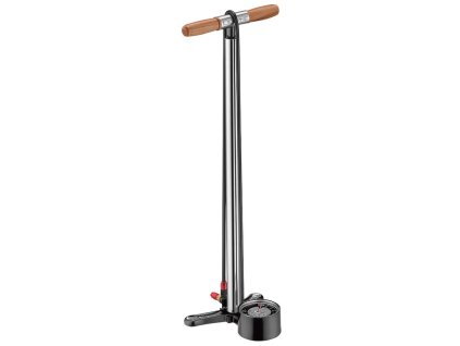 Lezyne ALLOY FLOOR DRIVE TALL SILVER/HI GLOSS