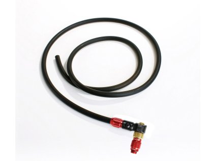 Lezyne ABS1 PRO FLOOR PUMP HOSE - STD RED/HI GLOSS